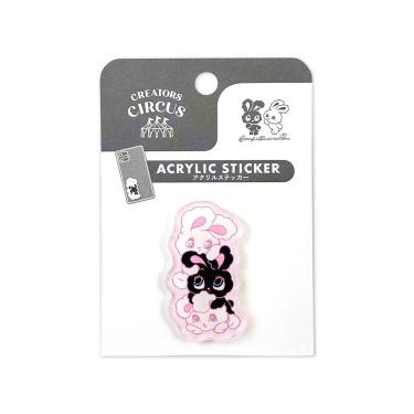 アクリルステッカー フォクシーイラストレーションズ