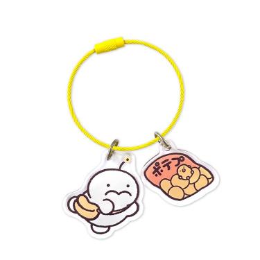 アクリルキーリング ぽころチャレンジ