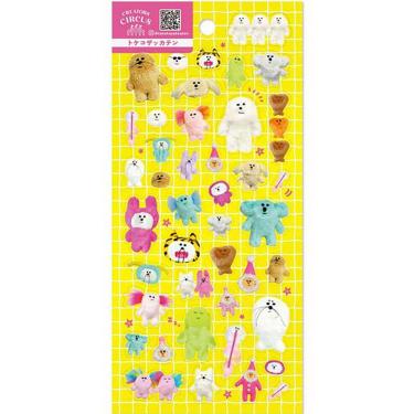 クリエイターズサーカス 透明シール トケコザッカテン