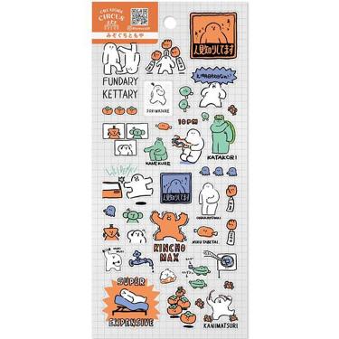 クリエイターズサーカス 透明シール みぞぐちともや