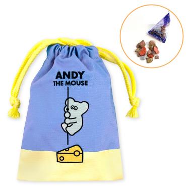 お菓子巾着ギフト ねずみのANDY ミッション