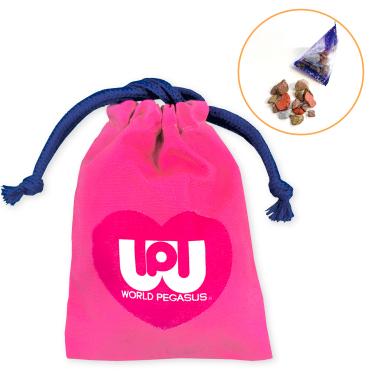 お菓子巾着ギフト WORLD PEGASUS ピンク