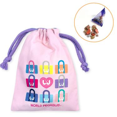 お菓子巾着ギフト WORLD PEGASUS パステル