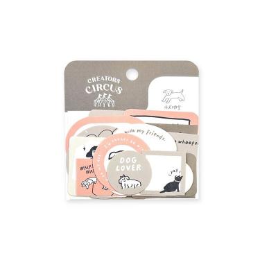 フレークシール 小犬工作室