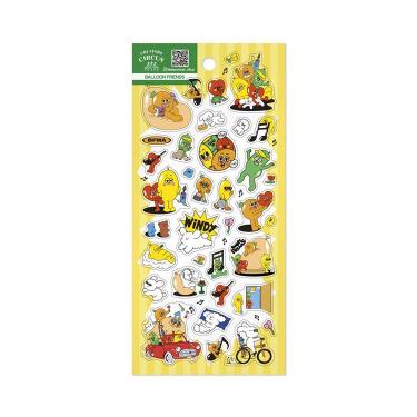 クリエイターズサーカス 透明シール バルーンフレンズ