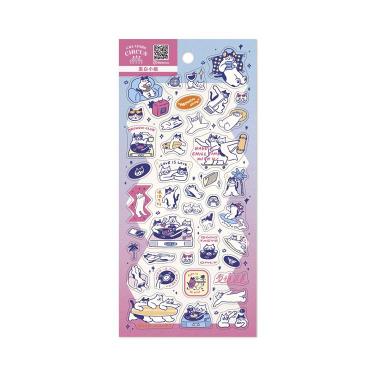 クリエイターズサーカス 透明シール 黒白小姐