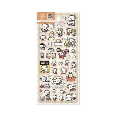 クリエイターズサーカス 透明シール まいにちパン子