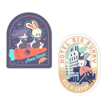 クリエイターズサーカス ステッカー オビワン ホテルビッグバニー