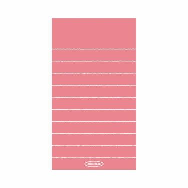 ミミベア シンプルメモ ダークピンク