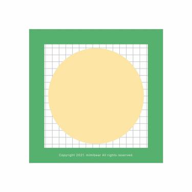 ミミベア シェイプメモ シンプル バター
