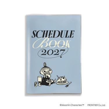 2026年10月始まり手帳 月間 B6 ムーミン ホワイト