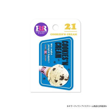 サーティワンアイスクリーム ステッカー クッキーアンドクリーム