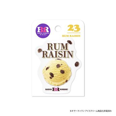 サーティワンアイスクリーム ステッカー ラムレーズン