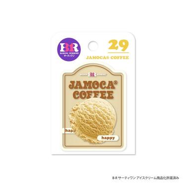 サーティワンアイスクリーム ステッカー ジャモカコーヒー
