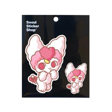 ステッカー フラットホワイト2