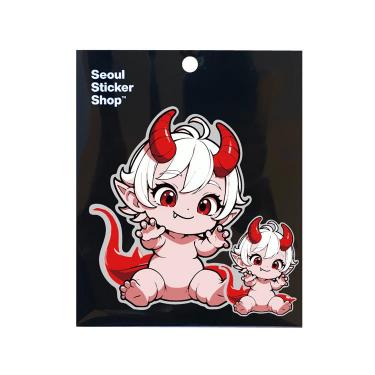 ステッカー 笑顔の裏1