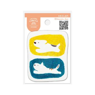 クリエーターズサーカス ステッカー DOG&CAT