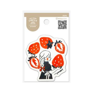 クリエーターズサーカス ステッカー strawberry girl