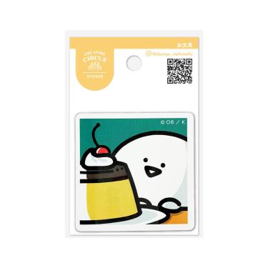 クリエーターズサーカス ステッカー わいのごほうびプリン