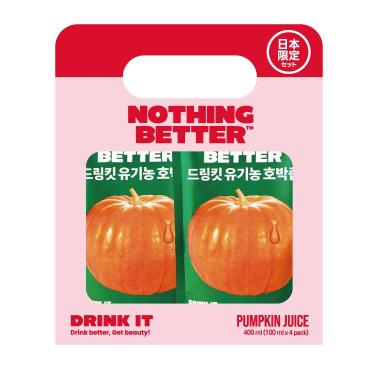 ナッシングベター かぼちゃジュース 4個セット