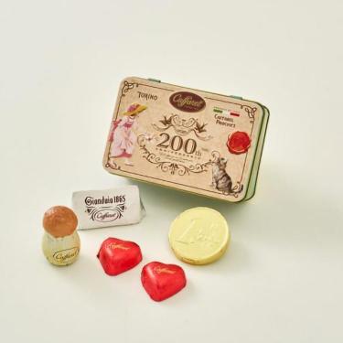 バレンタイン ブルーミニ缶