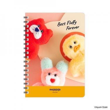 リングノート B6 mojojojo ねこ・うさぎ・ひよこ