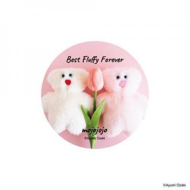 ステッカー mojojojo くま チューリップ