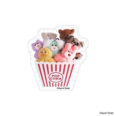 ステッカー mojojojo ポップコーン