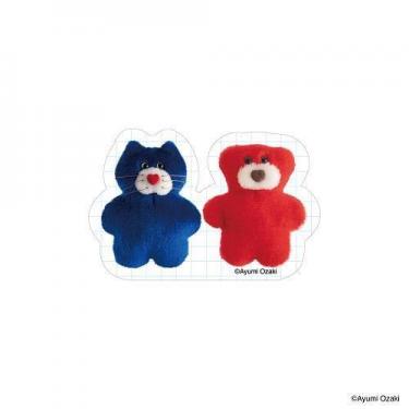 ステッカー mojojojo ねこ・くま