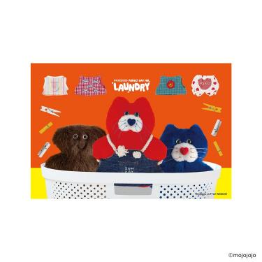 ポストカード mojojojo ランドリーバスケット