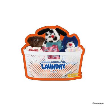 ダイカットステッカー mojojojo ランドリーバスケット