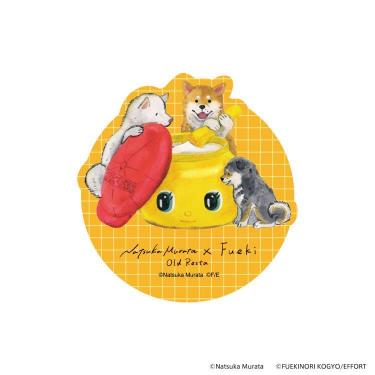 村田夏佳×デビカ ダイカットステッカー どうぶつのり