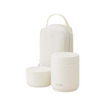 真空断熱スープランチセット 550ml JEE-551 アイボリー