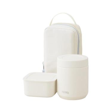 真空断熱スープランチセット 800ml JEE-801 アイボリー