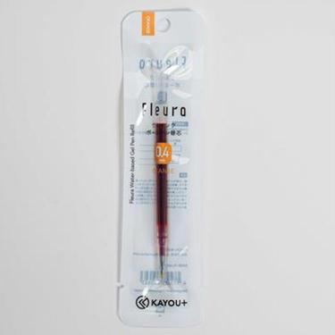 Flera ボールペン替芯 0.4mm ゲルインク オレンジ