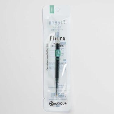 Flera ボールペン替芯 0.5mm ゲルインク グリーン