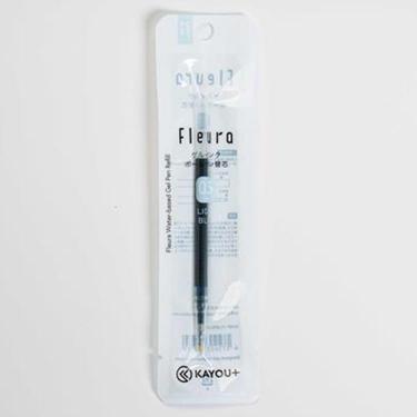 Flera ボールペン替芯 0.5mm ゲルインク ライトブルー