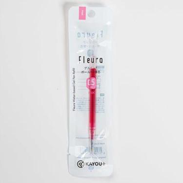 Flera ボールペン替芯 0.5mm ゲルインク ピンク