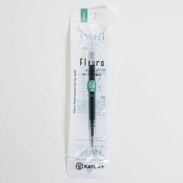 Flera ボールペン替芯 0.4mm ゲルインク グリーン