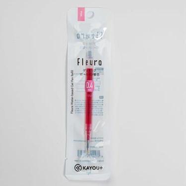 Flera ボールペン替芯 0.4mm ゲルインク ピンク