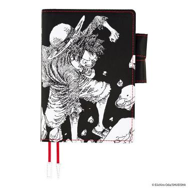 ワンピース 麦わらのルフィ PURPLE ほぼ日手帳カバー☆ほぼ日の下敷き 2枚 ONE PIECE magazine / 麦わらのルフィ PURPLE ［カズンサイズ