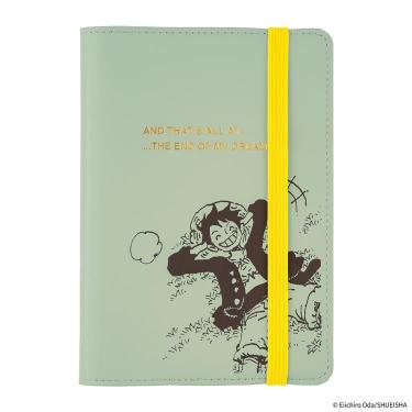 ほぼ日手帳カバー オリジナル ワンピース ルフィの夢の果て Mint Green