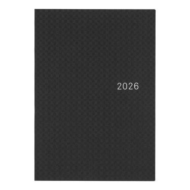 2026年1月始まり カズン ほぼ日手帳HON（ほん） ペーパーシリーズ ブラックギンガム