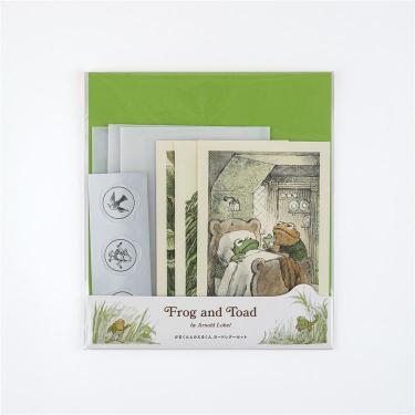 ほぼ日 カードレターセット がまくんとかえるくん【ロフト限定】