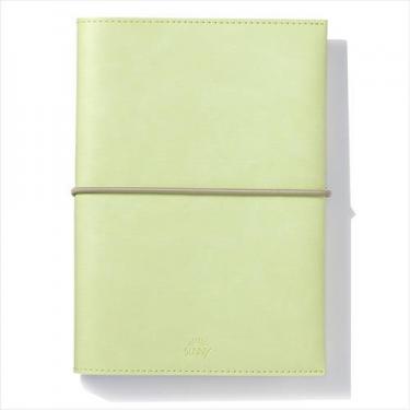2026年1月始まり 週間バーチカル B6 SUNNY手帳 スタンダードカバー ライムグリーン