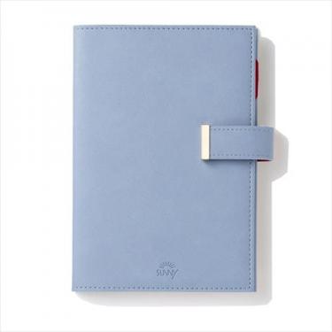 2026年1月始まり 月間 B6ミニ SUNNY手帳 トラッドカバー ピジョンブルー