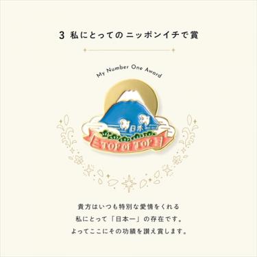 マイアワード ピンズ JAPAN トップ