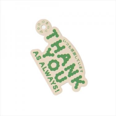 ナカヨシカスタムチャームステッカーズ メッセージ サンキュー