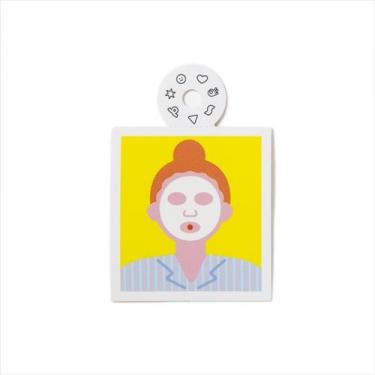 ナカヨシカスタムチャームステッカーズ ピープル フェイスマスク