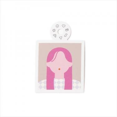 ナカヨシカスタムチャームステッカーズ ピープル ストレート